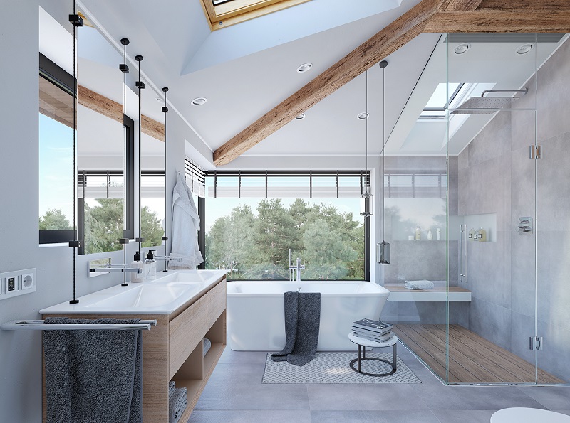 Mẫu thiết kế phòng tắm đẹp hiện đại 2022 - KDesign