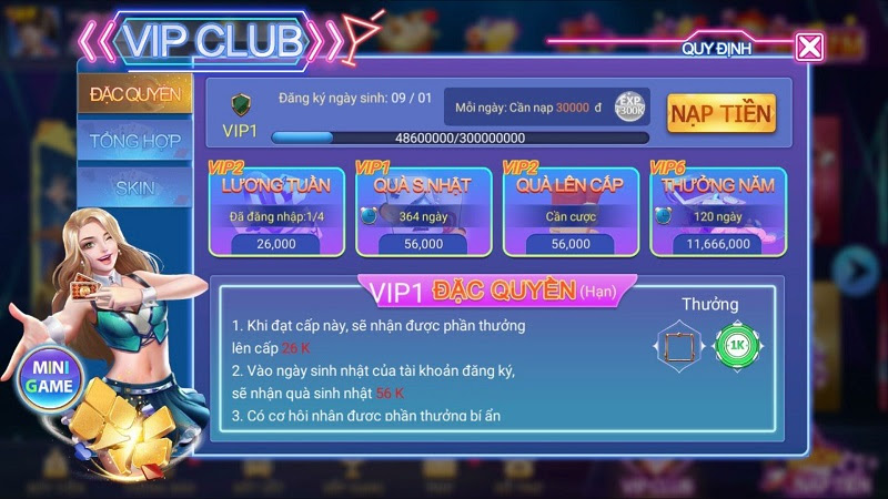 Tất tần tật chính sách hội viên VIP Club tại iwin68 - IWIN688