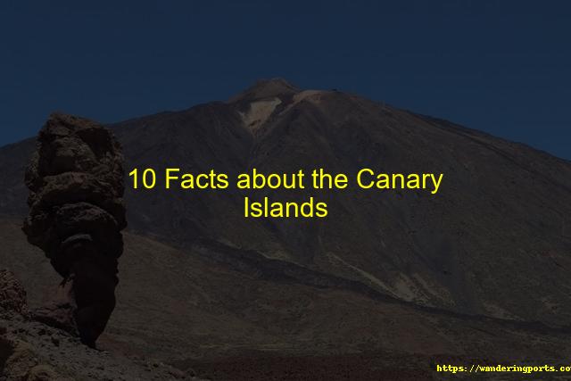 10 Facts about the Canary Islands - Wanderingports
