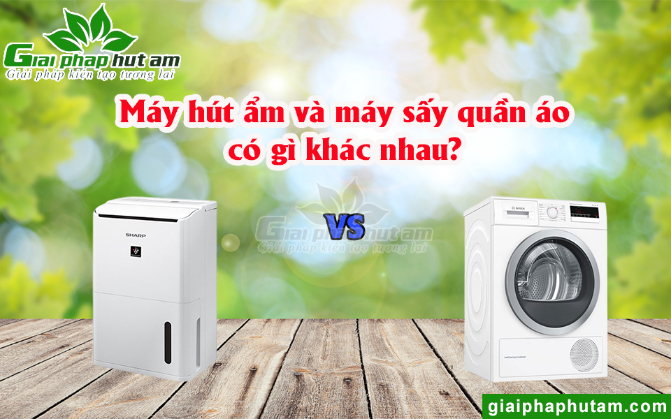Máy Hút Ẩm Và Máy Sấy Quần Áo Có Những Điểm Nào Khác Nhau?