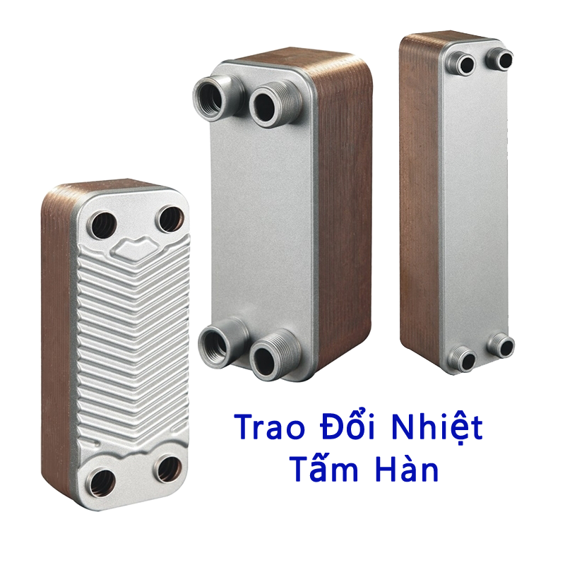 Review nhanh bộ trao đổi nhiệt tấm hàn 50-60 tấm - Dtptech
