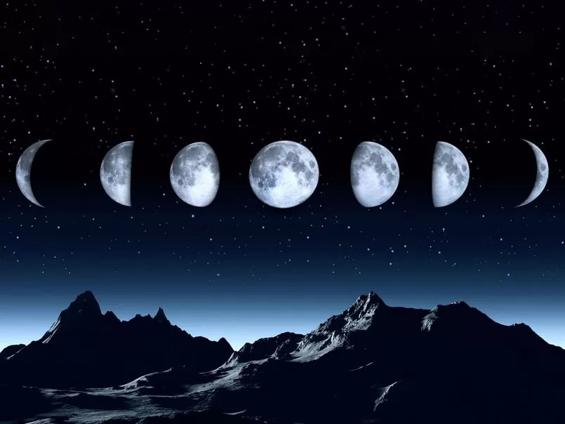 Cách xem mặt trăng ngày sinh - moon phase in + ngày/tháng/năm sinh