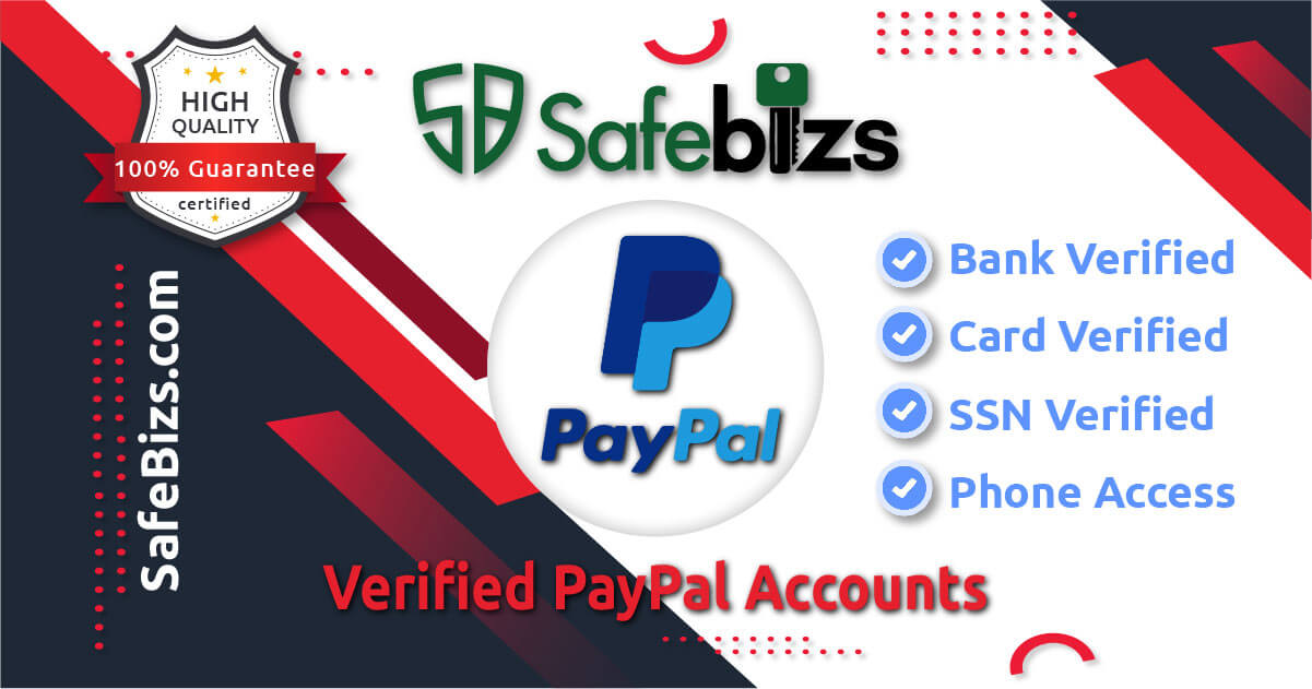 Buy Verified PayPal Accounts - 100% Bank Card Verified