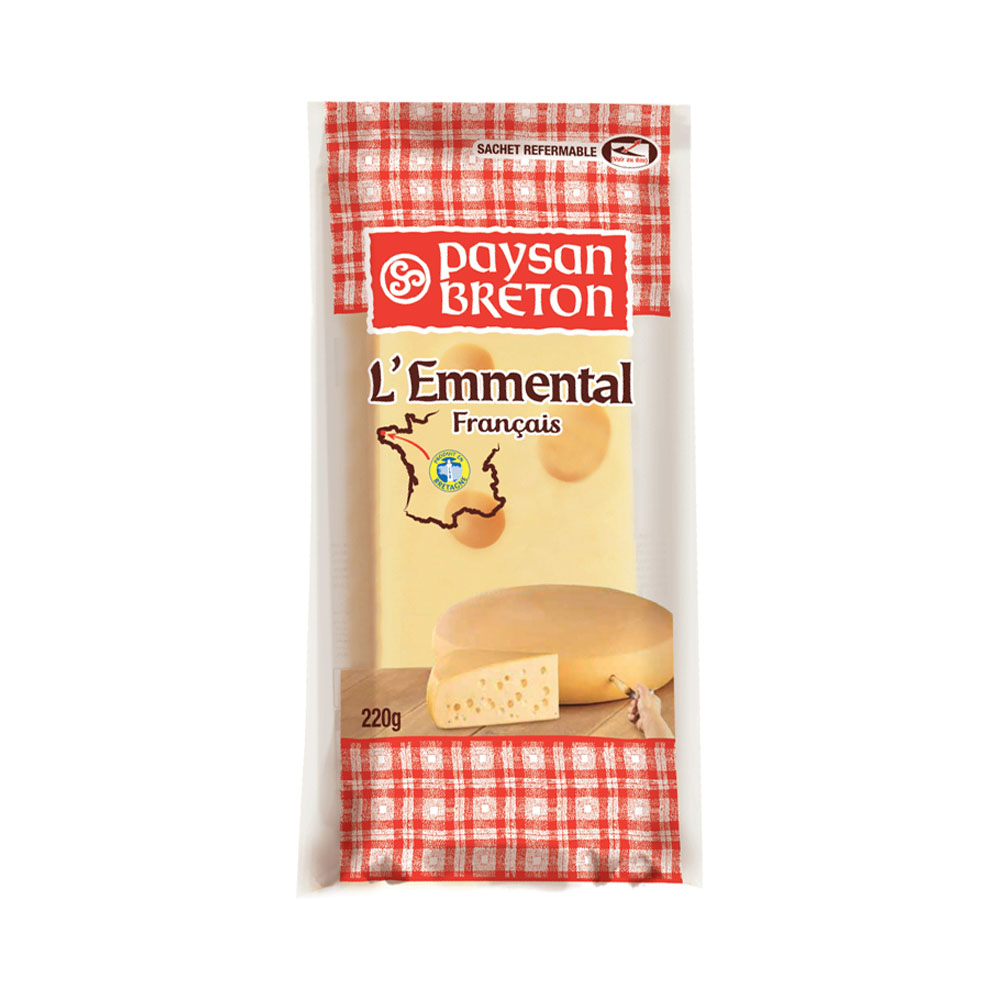 Phô mai Emmental Paysan Breton 220g