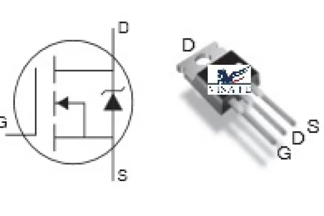 Transistor IRLZ24N