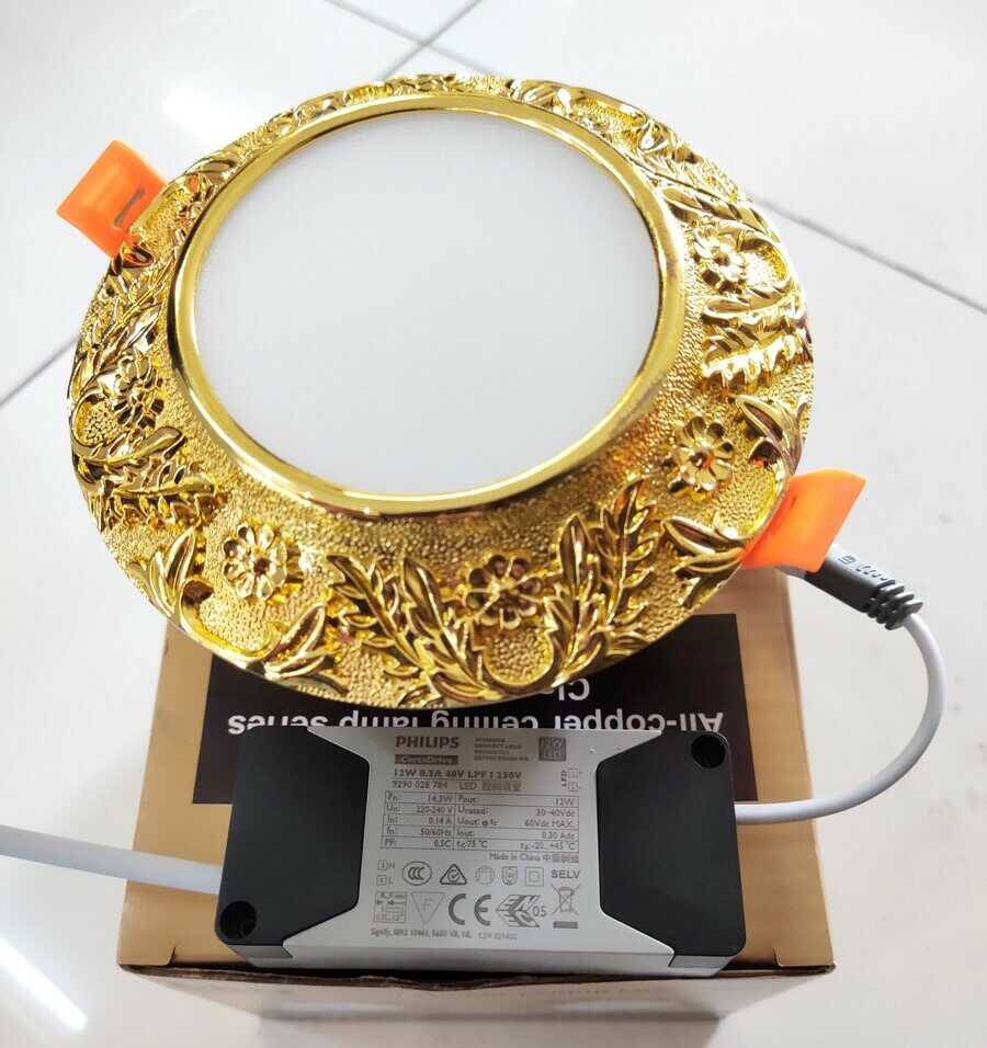 Đèn Led Downlight Tân Cổ Điển 12w D90 OEM Philips
