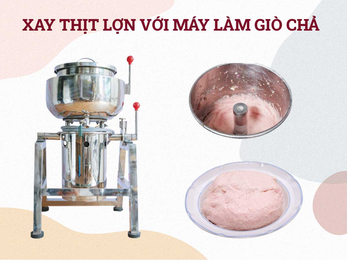 Có nên sử dụng máy xay giò chả làm chả cá tại nhà không?