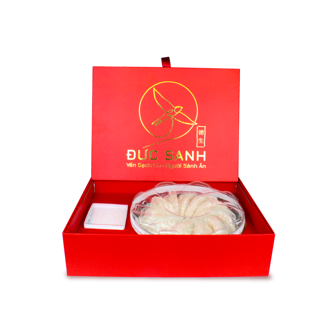 Yến Tinh Chế Loại 1 Hộp 100g - Yến Sào Đức Sanh