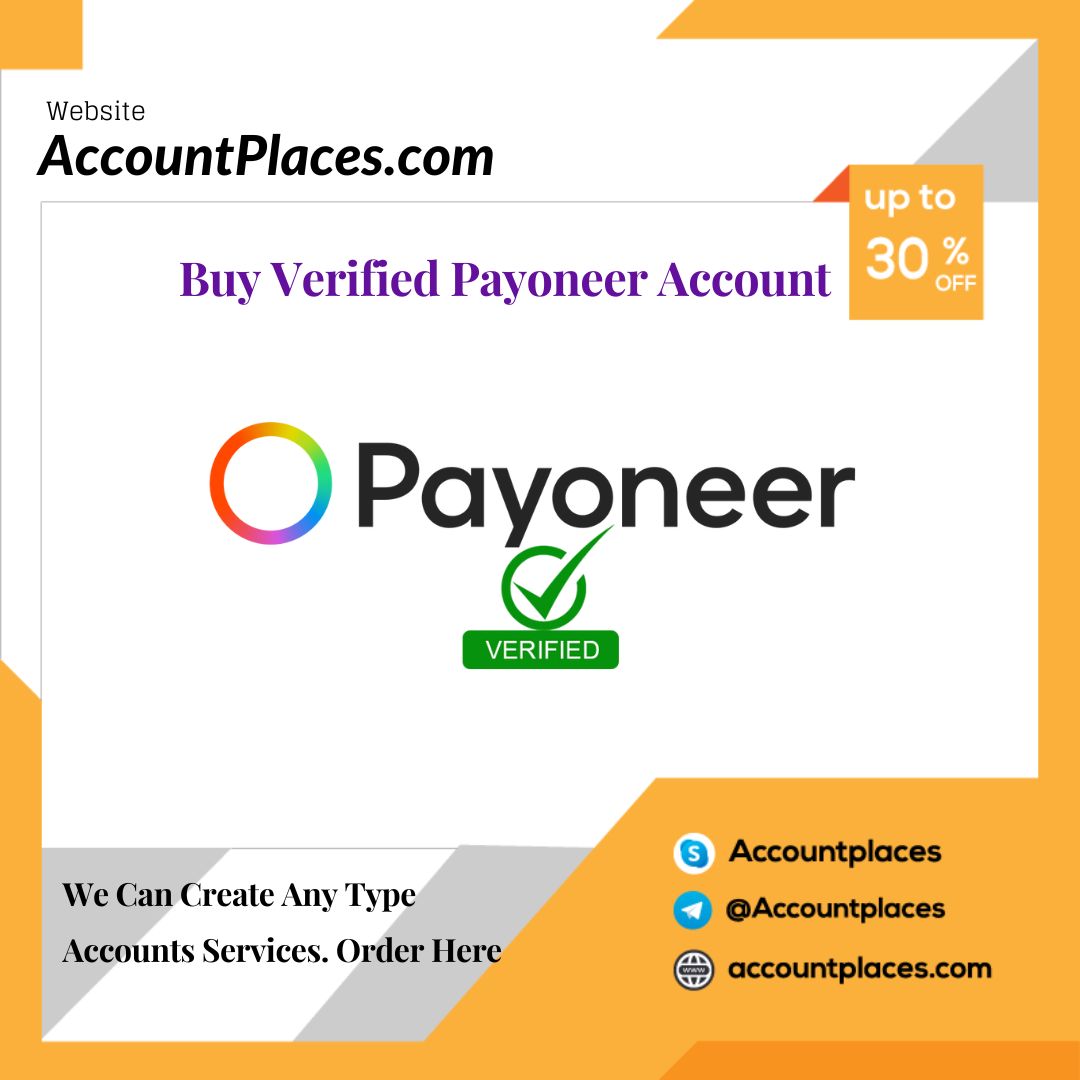 Buy Verified Payoneer Account - All Documents Verified