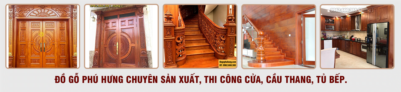 Cửa gỗ tự nhiên, Mẫu cửa gỗ đẹp, Mẫu cửa gỗ 4 cánh đẹp