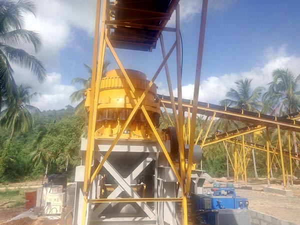 AIMIX’s Stone Crushing Process Line Was Exported To Sri Lanka