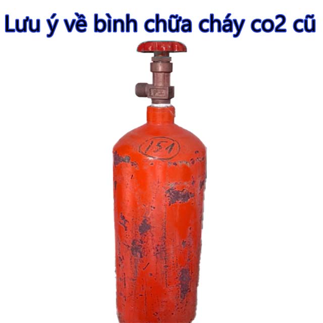Xử lý bình chữa cháy Co2 cũ như thế nào?
