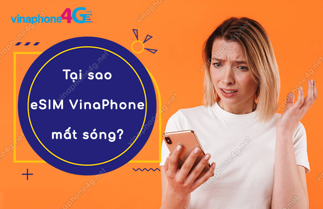 Khắc phục nhanh lỗi eSIM VinaPhone bị mất sóng ít người biết