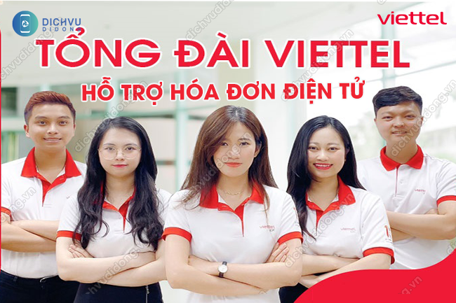Số điện thoại hỗ trợ hóa đơn điện tử Viettel