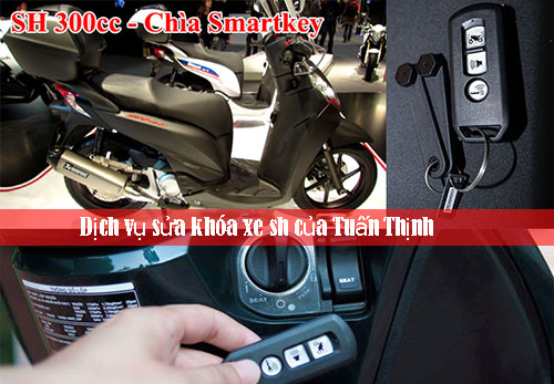 Sửa khóa Smartkey SH: Xử lý mọi lỗi về khóa smartkey honda