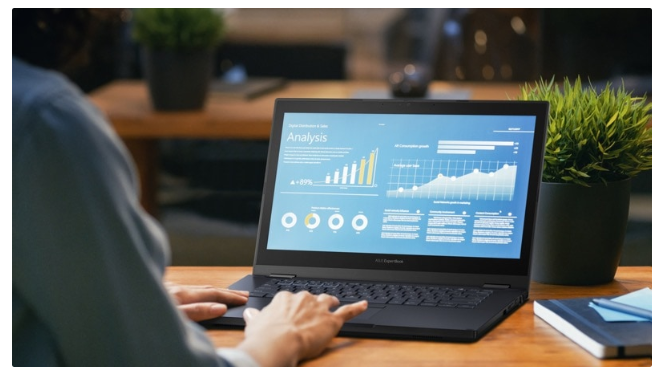 Laptop ASUS ExpertBook L2 Flip: Laptop văn phòng cao cấp