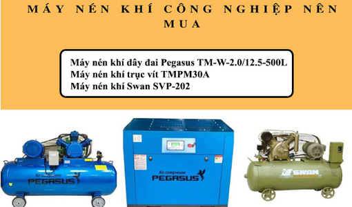Top 5+ máy nén khí công nghiệp và gia đình mà bạn nên sở hữu