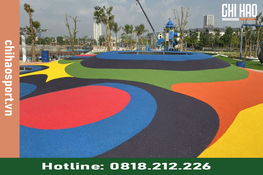 Quy trình thi công sàn cao su EPDM chất lượng tiêu chuẩn