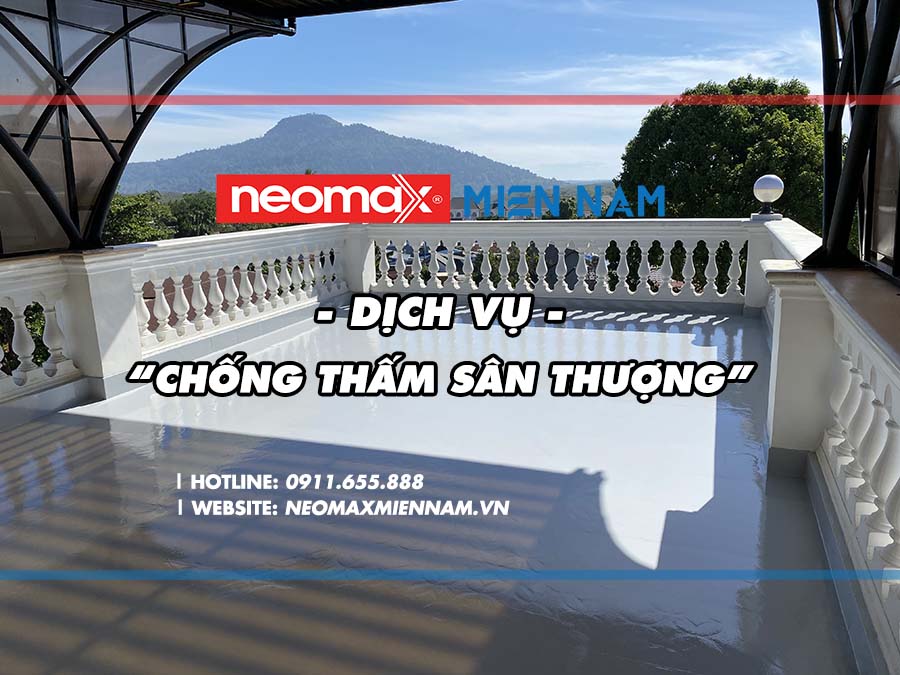 Dịch vụ chống thấm sân thượng uy tín, chất lượng và giá tốt