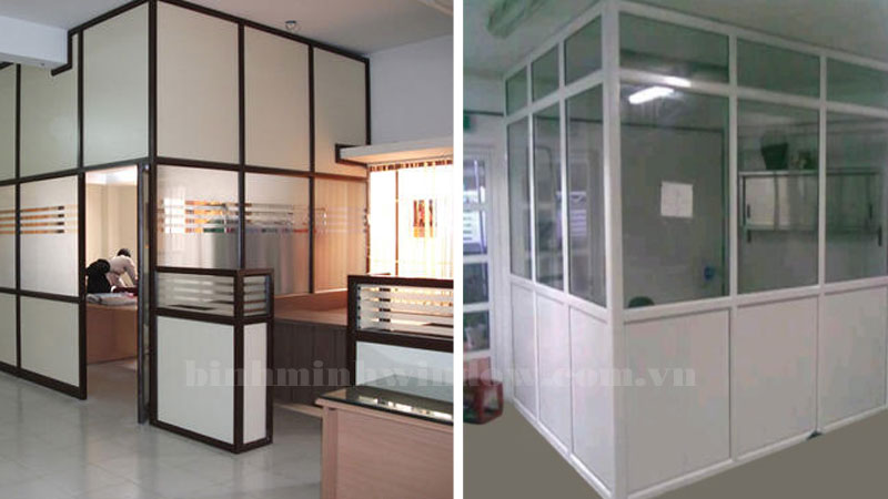 Giá cửa nhôm giả vân gỗ phòng ngủ đẹp - Noi That Binh Minh Window