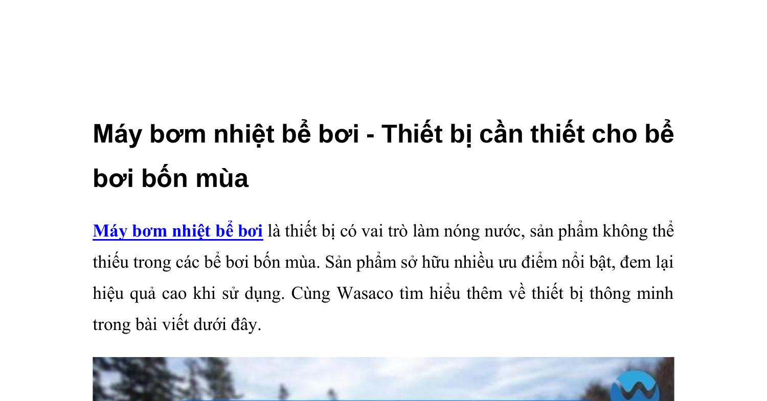 Máy bơm nhiệt bể bơi.docx | DocDroid