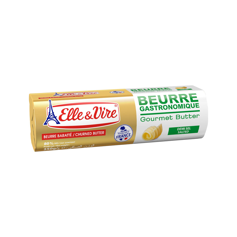 Bơ cuộn mặn Elle & Vire 250g 80% béo