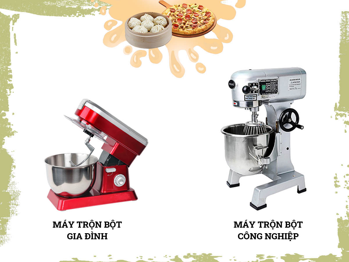 Vì sao nên sử dụng máy trộn bột mini gia đình ngay hôm nay?