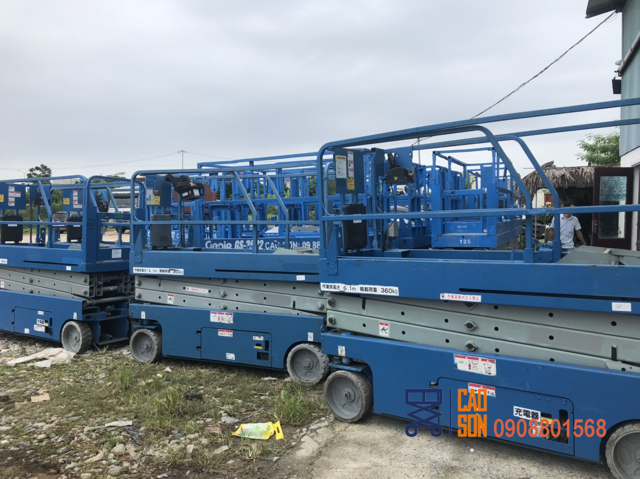 Cao sơn có Cho thuê xe nâng người tại Hà nam không?