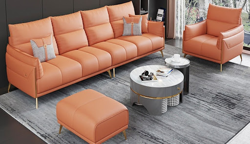 Sofa da chinh phục khách hàng với 5 mẫu sang trọng