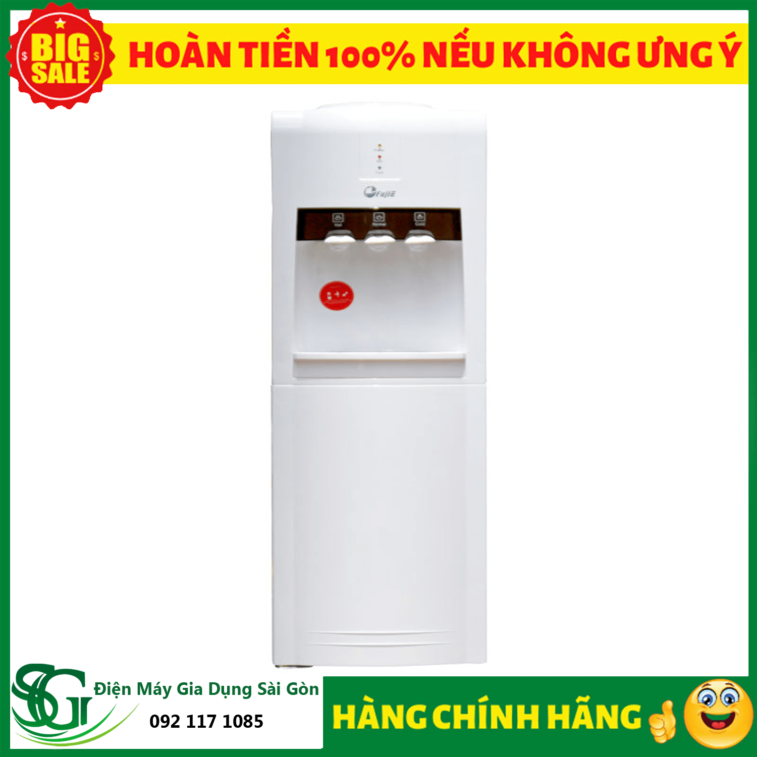 Cây nước nóng lạnh Fujie WD1800E cao cấp | Giảm giá 10%