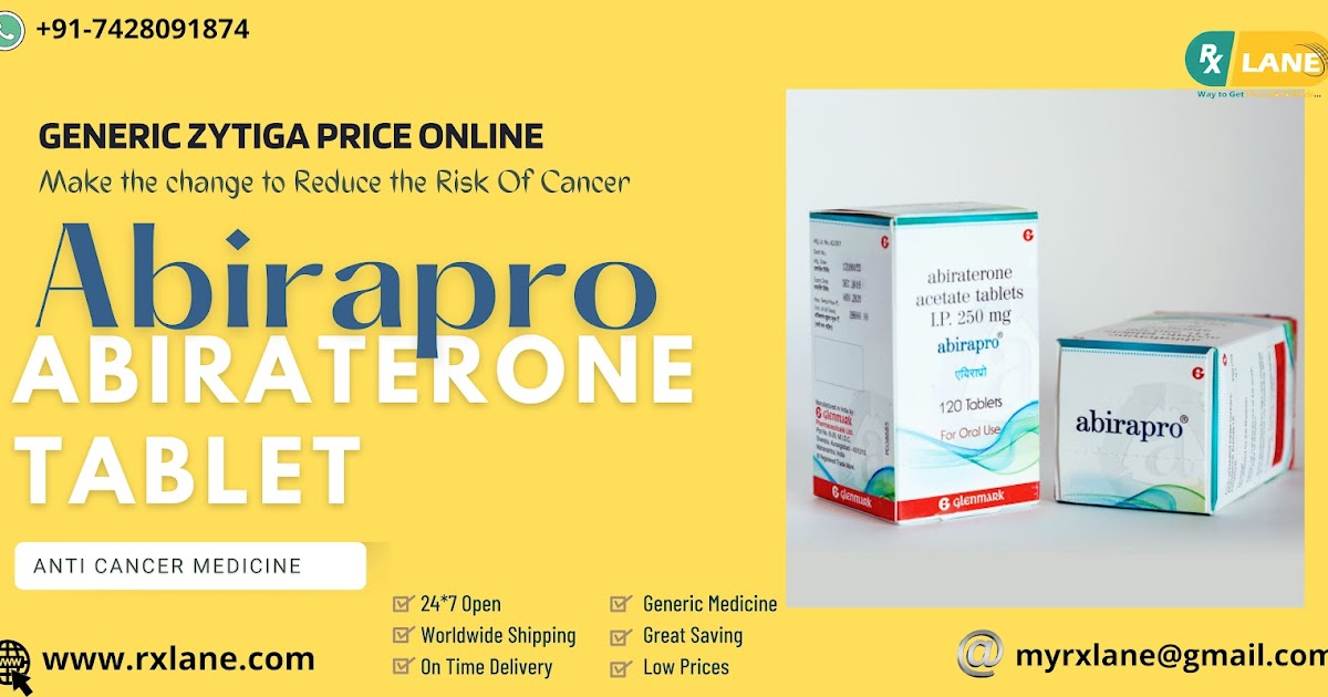 Buy Abirapro Tablet Online in Manila Philippines | Generic Abiraterone Price | Zytiga Alternative Supplier