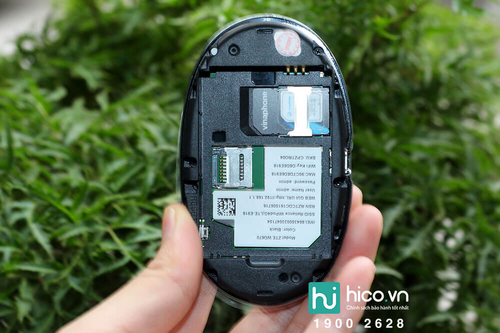 Bộ phát Wifi 4G ZTE WD670 | Cục phát Wifi 4G WD670 giá rẻ — hicovn