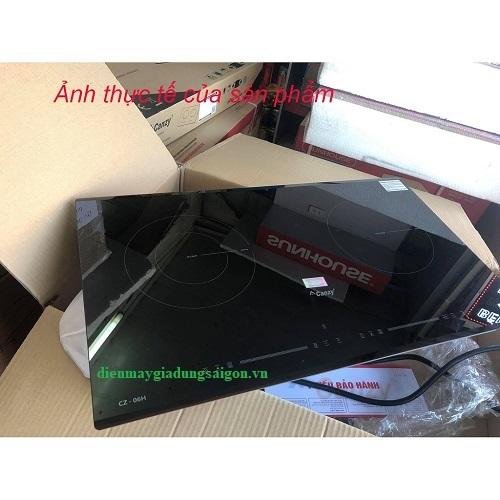 Bếp điện từ Canzy CZ 06H thông minh 2 vùng nấu âm cao cấp