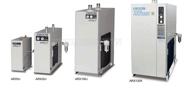 Báo giá máy sấy khí Orion - Thương hiệu đến từ Nhật Bản