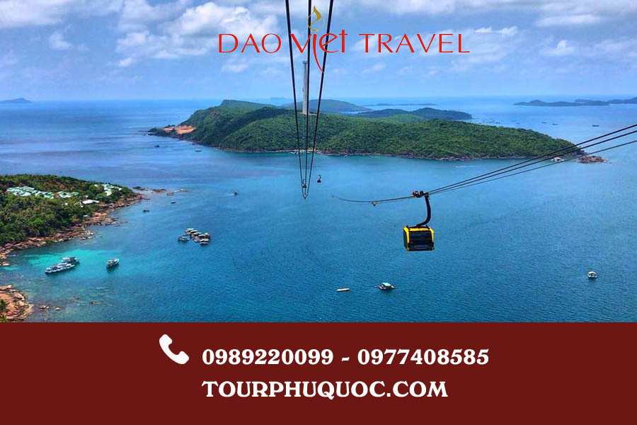Tour trải nghiệm cáp treo Hòn Thơm Phú Quốc