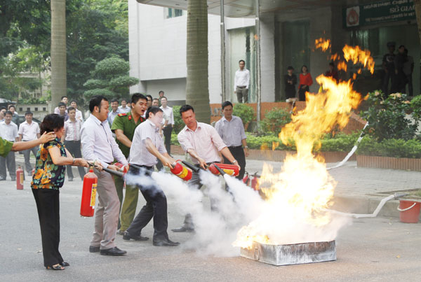 Tìm hiểu về các loại chất chữa cháy thông dụng hiện nay