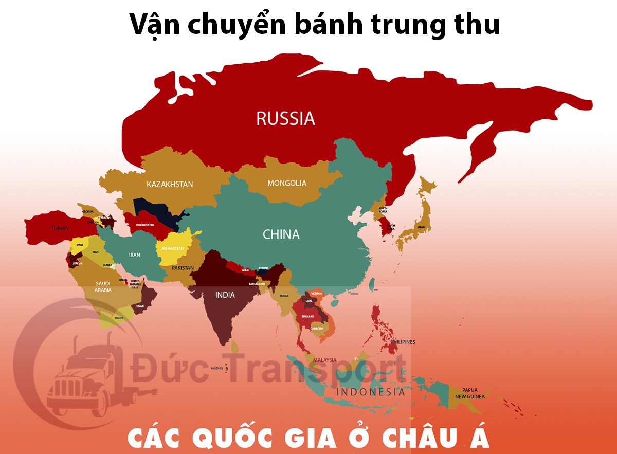 Gửi Bánh Trung Thu Đi Các Nước Châu Á - Đức Transport