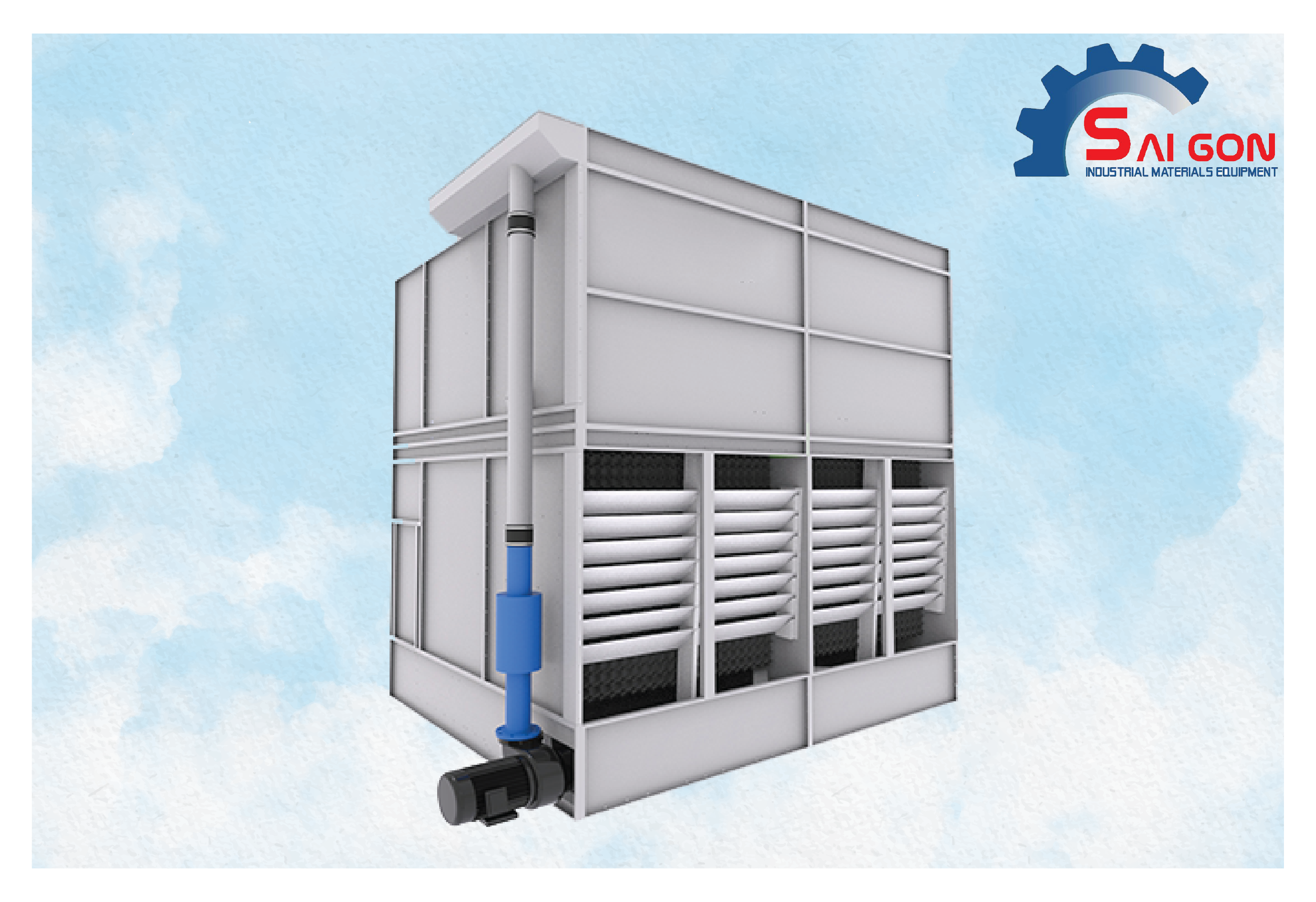 Tháp Giải Nhiệt Kín Giá Rẻ ❇️ Nhập khẩu chính hãng 100% ✔️✔️✔️