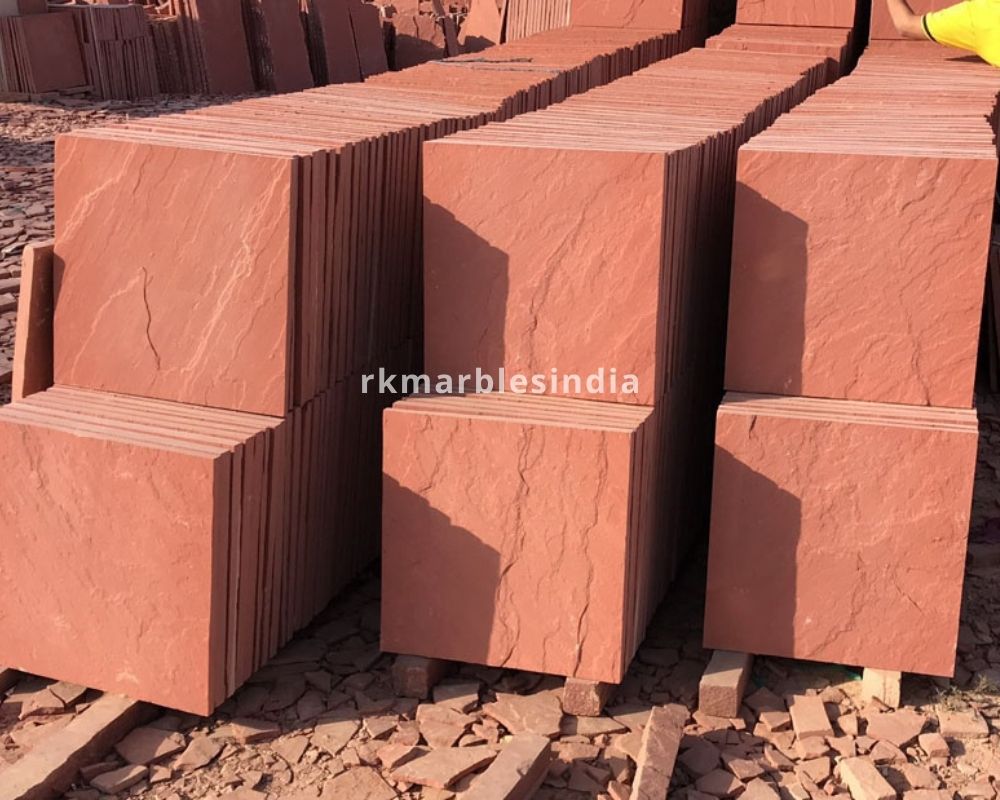 Red Sandstone Tiles | Agra Red Sandstone Tiles Exporter & Supplier