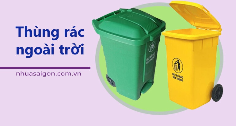 Thùng Đựng Rác Ngoài Trời Đẹp Giá Rẻ Chất Lượng | NSG