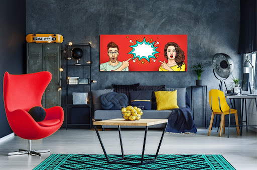 Nổi loạn với nghệ thuật Pop-Art trong thiết kế nội thất