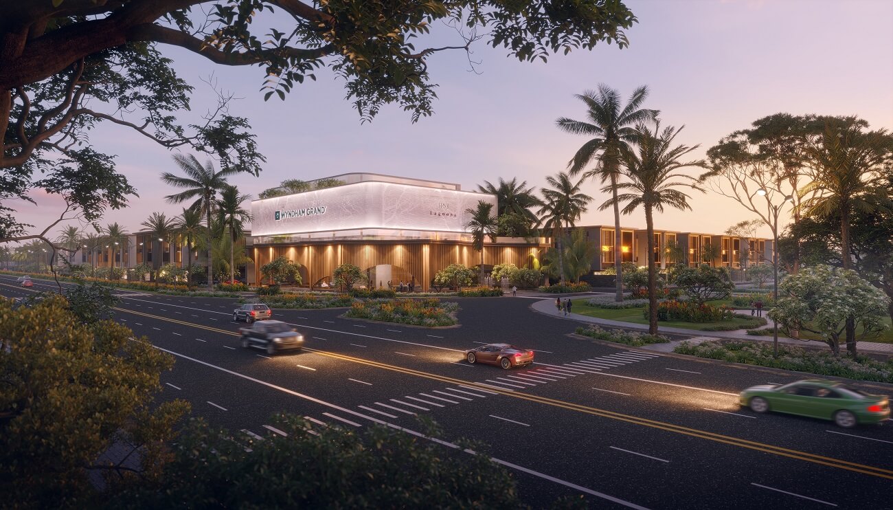 Wyndham Grand Lagoona Bình Châu mang tên thương hiệu cao quý toàn cầu