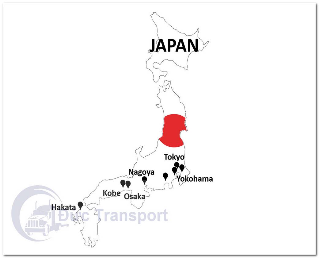 Danh Sách Cảng Biển Nhật Bản - Đức Transport