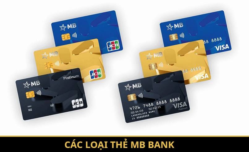 Các loại thẻ MB Bank và phí duy trì thẻ MB Bank [Cập nhật 2022]