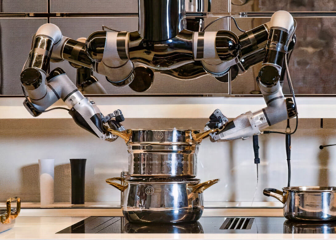 Cooking Robot and Robot Chef are On the Way of Kitchens
