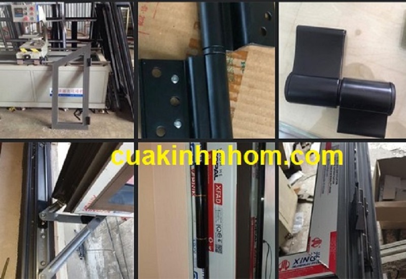 Các loại giá bản lề cửa nhôm Xingfa bản lề 2D, 3D, 4D, chữ A