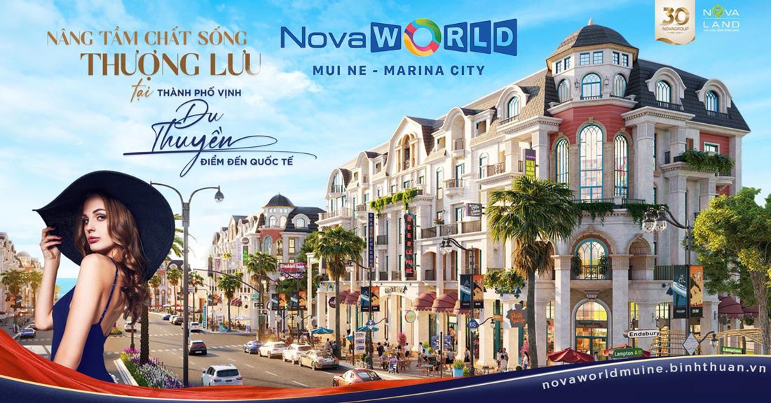 NOVAWORLD MŨI NÉ MARINA CITY |【GIÁ BÁN 9/2022】