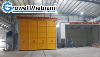 Hệ thống Phòng phun cát - Phòng phun sơn sấy tại Hà Nam