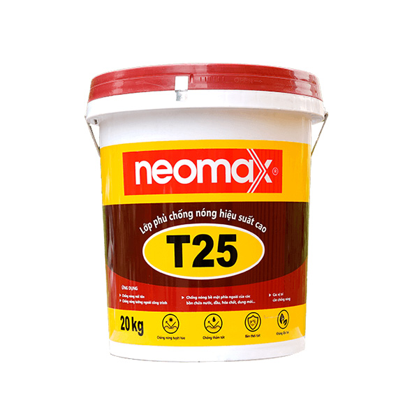 Neomax T25 | Sơn chống nóng cho mái tôn, tường ngoài