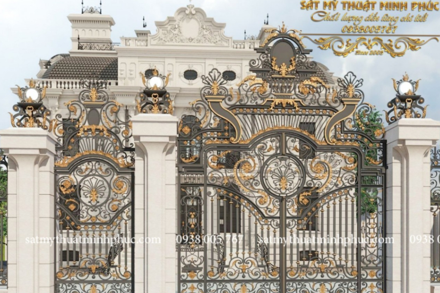 Bộ sưu tập cửa sắt mỹ thuật ban công đẹp, đẳng cấp nhất 2022